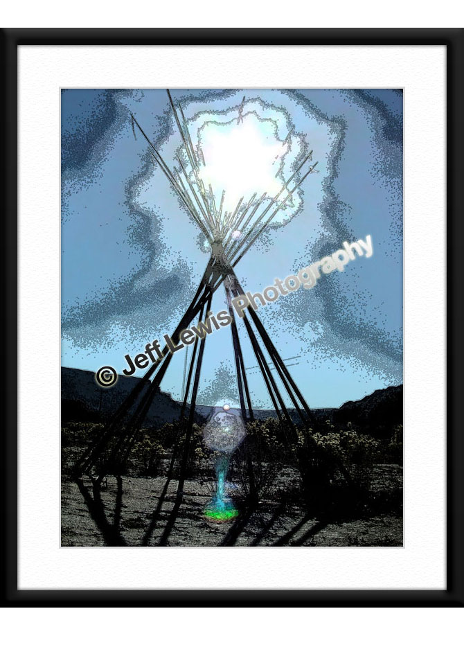 Teepee in the Desert 1